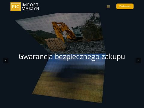 Importmaszyn.eu - koparki z Anglii i Niemiec