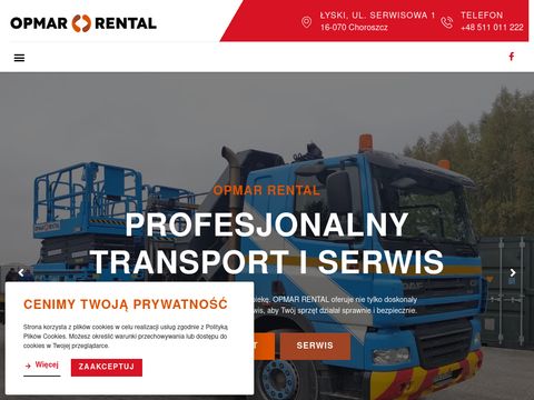 OpmarRental.pl - sprzedaż kontenerów Białystok