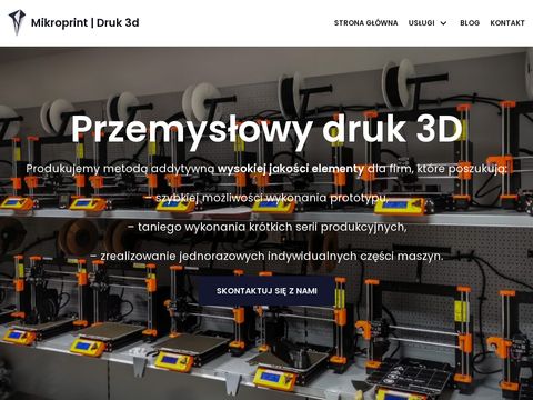 MikroPrint.pl - druk 3d dla przemysłu