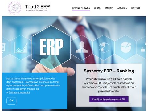 Top10erp.pl - ranking systemów ERP