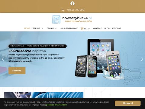 Nowaszybka24.pl - naprawa telefonów Warszawa